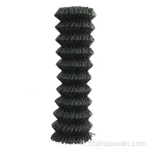 Recinzione di collegamento a 5 piedi con rivestimento in vinile nero